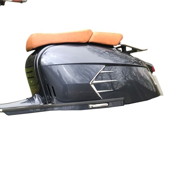 Royal Alloy Left Side Cover - Thunder Grey